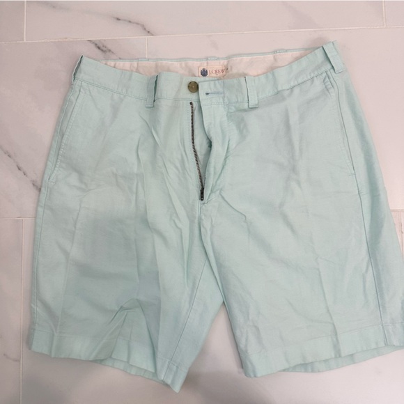 J Crew Men’s Aqua Shorts - Picture 1 of 2